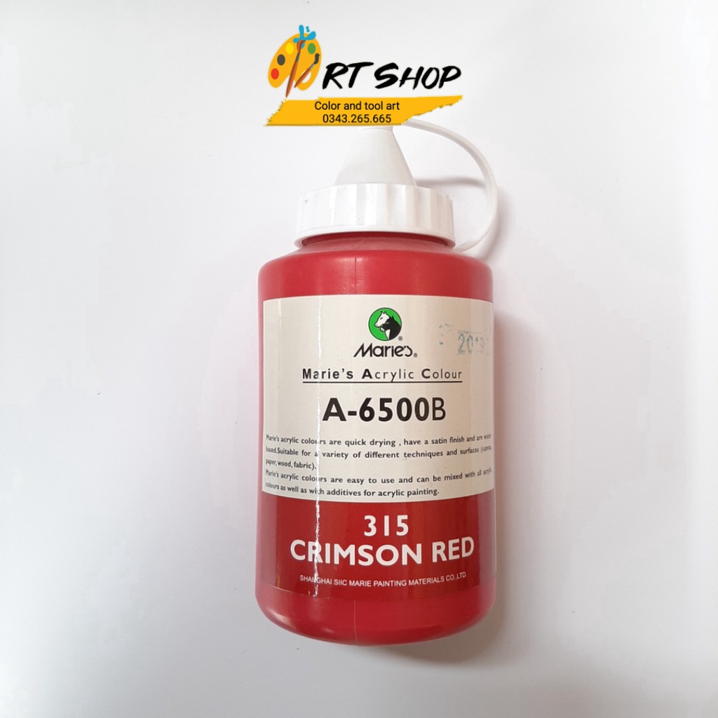 Màu acrylic Maries bình bóp 500ml