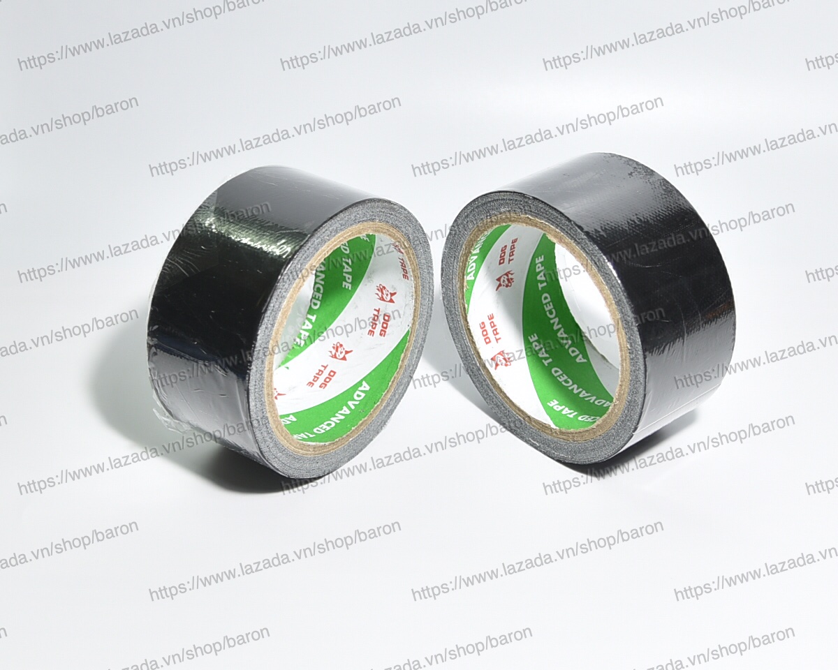 [HCM]1 Cây (6 Khoanh) Băng Keo Bố (Vải) ?ĐEN 1 Mặt 5F