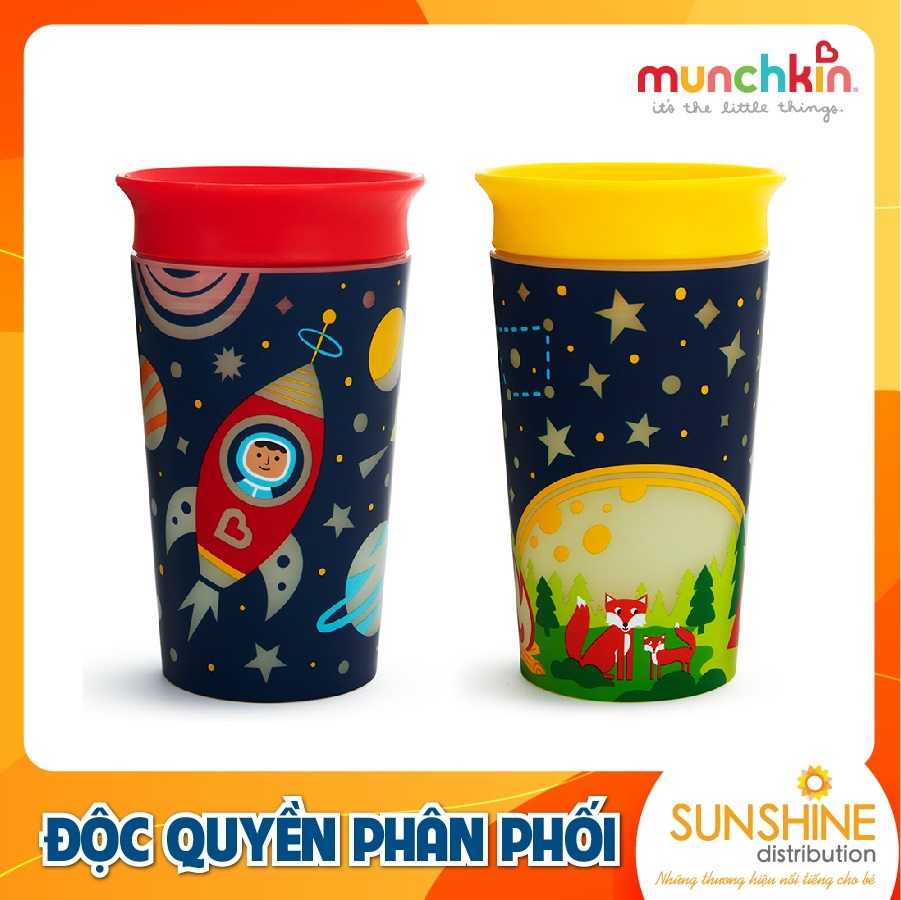 CỐC 360 ĐỘ CHỐNG ĐỔ PHÁT SÁNG MUNCHKIN (266ML)