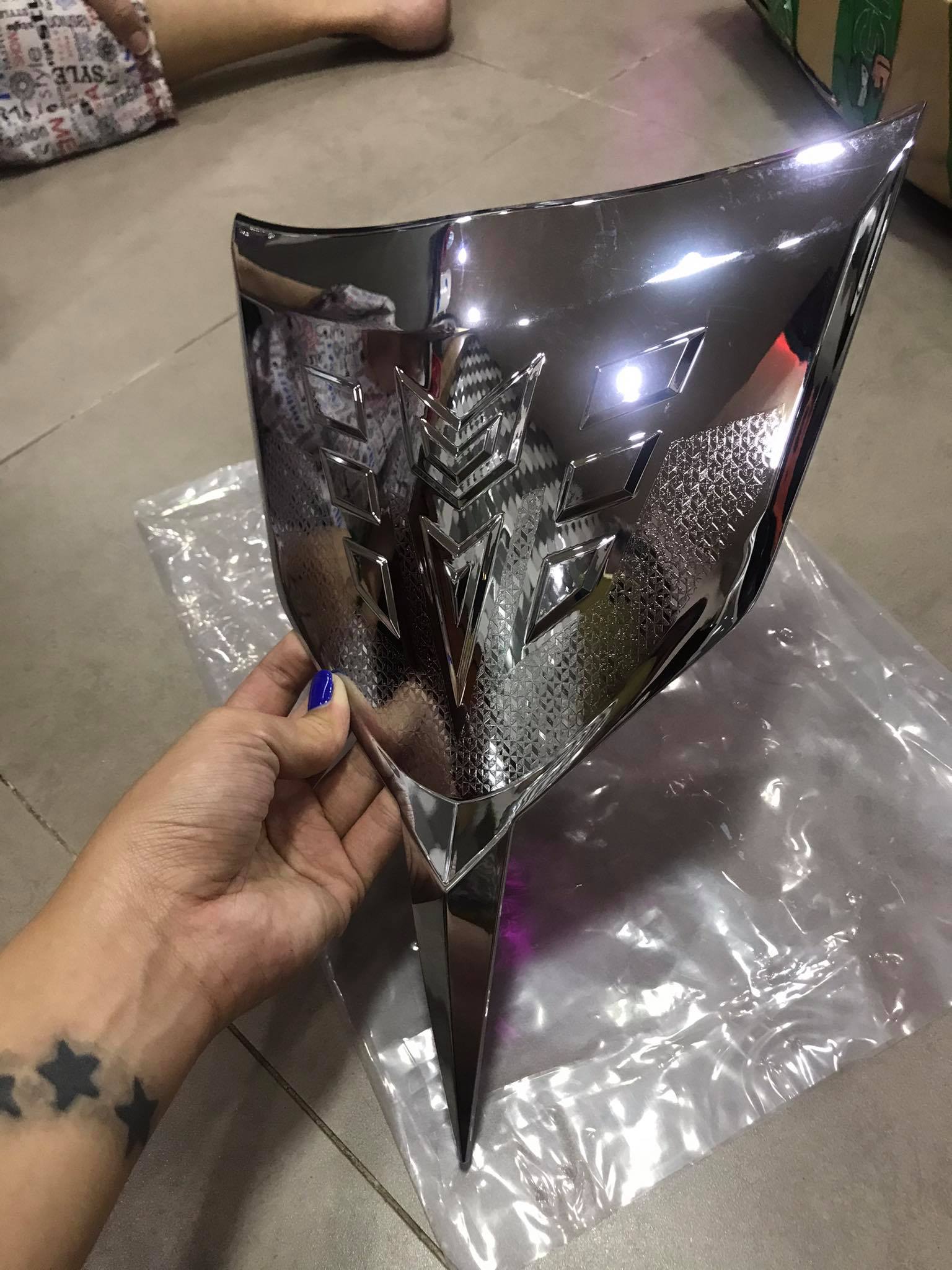 Mặt nạ/ Chỉ mũi Winner X xi trắng.