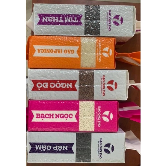 Gạo Nếp Cẩm Ông Thọ Dẻo Thơm (Túi 1ký )