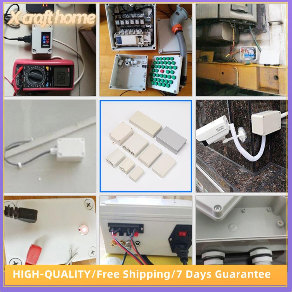 Hộp Dụng Cụ Tự Làm Bằng Nhựa ABS Trắng Bán Chạy Hộp Vỏ Bọc Dự Án Chống Thấm Nước Hộp Dự Án Điện Tử