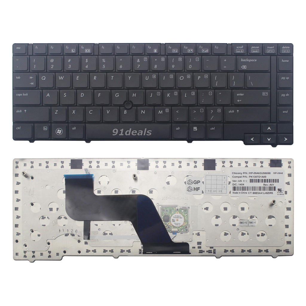BÀN PHÍM LAPTOP KEYBOARD HP 8440P (HP EliteBook 6440p 8440p 8440w, Probook 6440b 6450b 6455b 6445b – 8440)