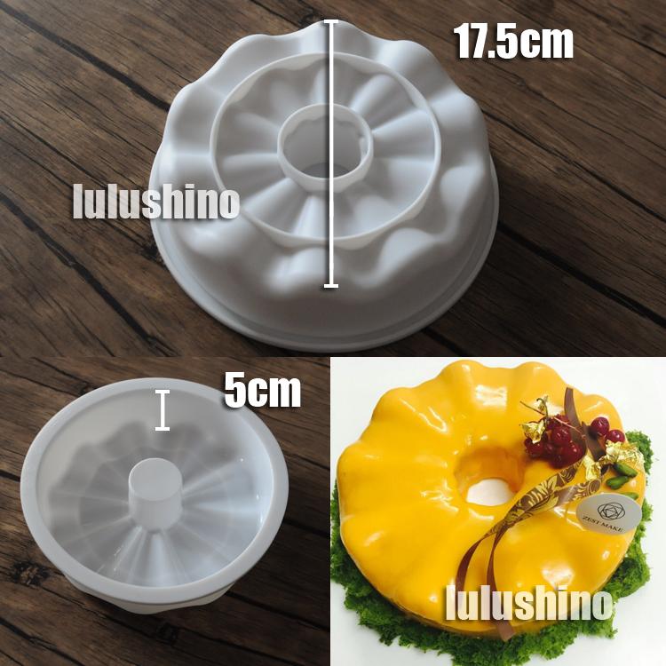 Kiểu Pháp Món Tráng Miệng Kiểu Pháp Bánh Mousse Khuôn Silicon Ý Với Cùng Một Bộ Tạo Khuôn Hình Bánh Mousse Khuôn Bánh Nhiều Hình Có Thể Lựa Chọn