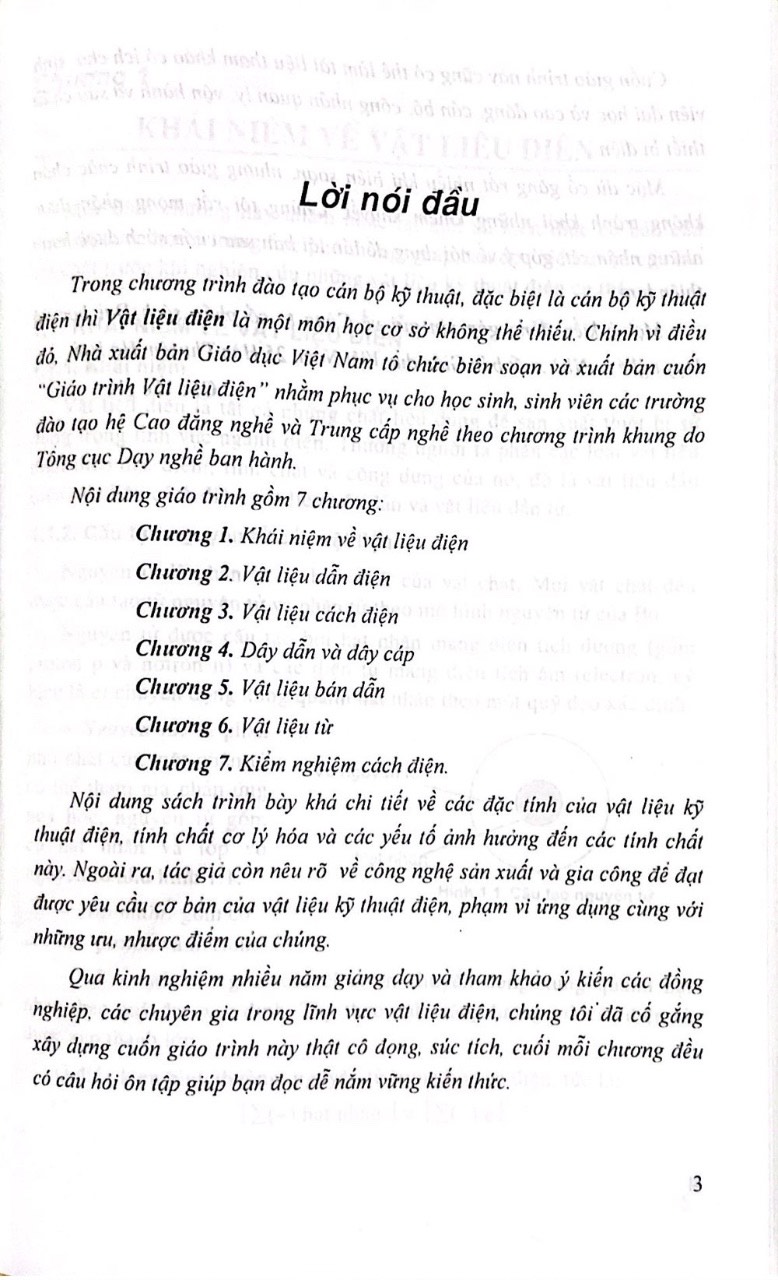Giáo Trình Vật Liệu ĐIện