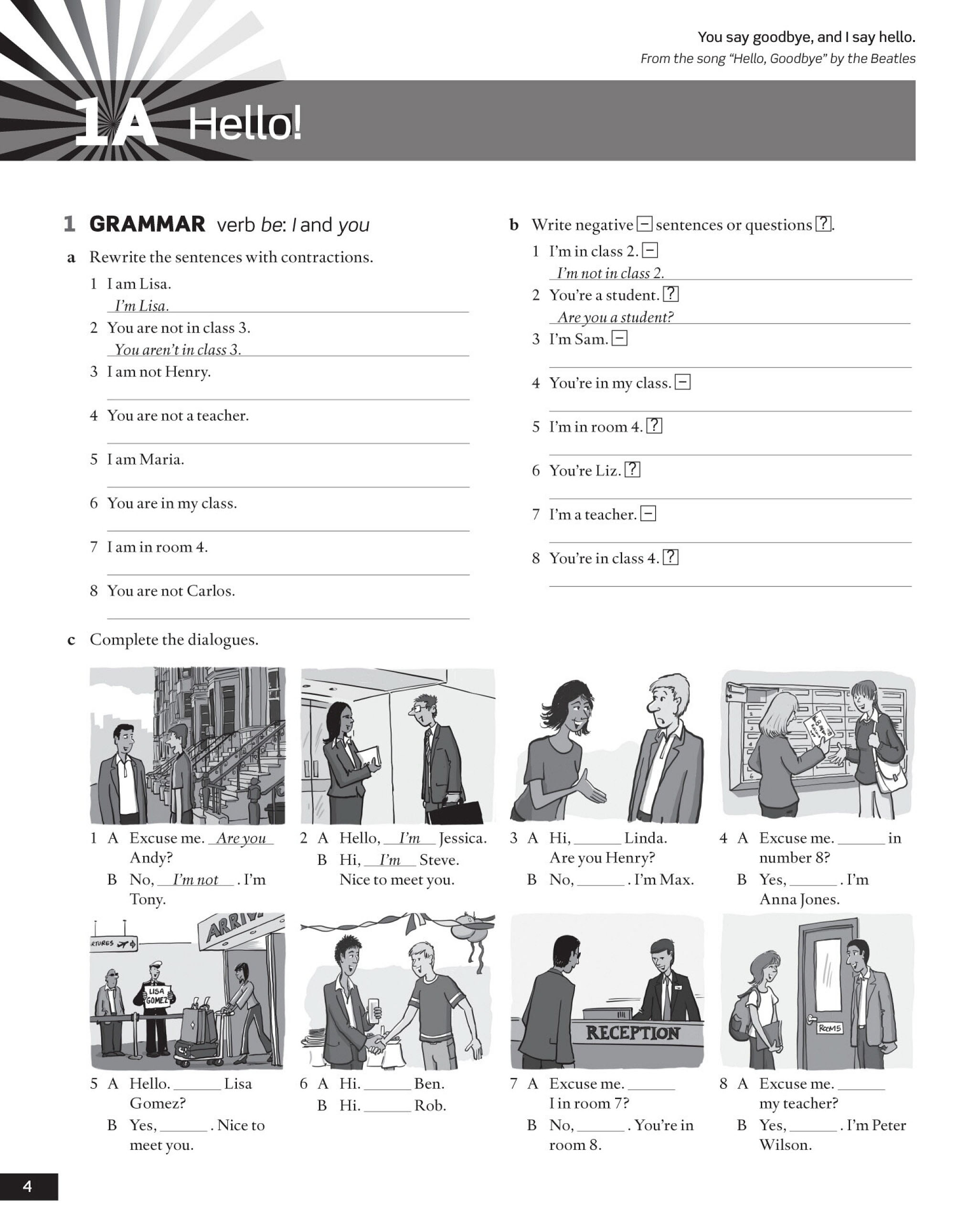 AMERICAN ENGLISH FILE Student's book - Workbook STARTER