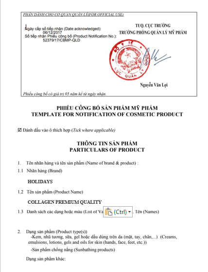 VIÊN UỐNG COLLAGEN PREMIUM QUALITY HOLIDAYS