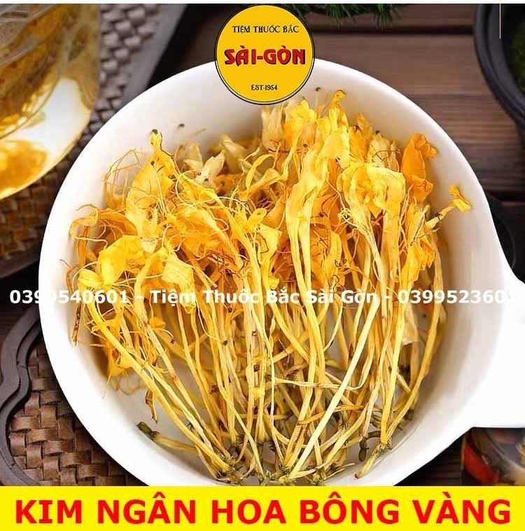 Kim Ngân Hoa Vàng VN 100g (Khô, thơm, ngon, hàng mới)