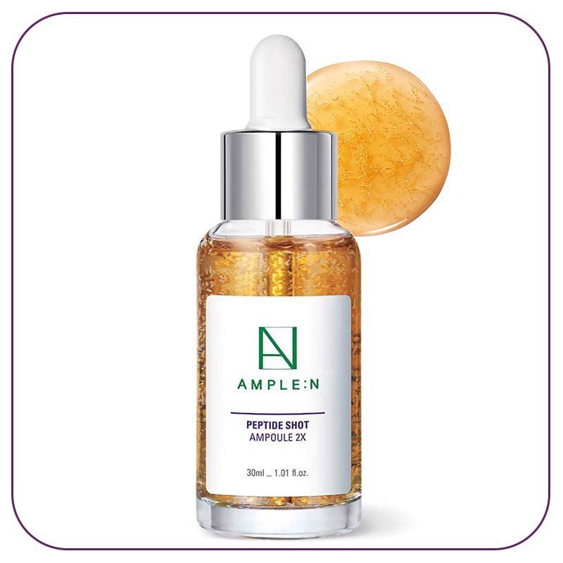 Tinh chất dưỡng trắng, tăng độ đàn hồi ample:n peptide shot ampoule 2x 30ml -phiên bản 2x