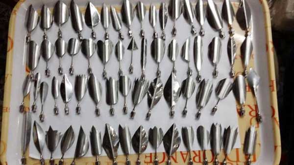 [HCM]Kim rau câu 3D Ngọc Huệ (bộ 5 kim số 34 - hoa cúc dại)