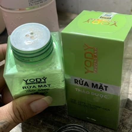 Bột Rửa Mặt thảo dược YODY White Phương Anh 100ML