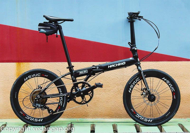 Xe đạp gấp nhật bản hachiko ha01 và ha04