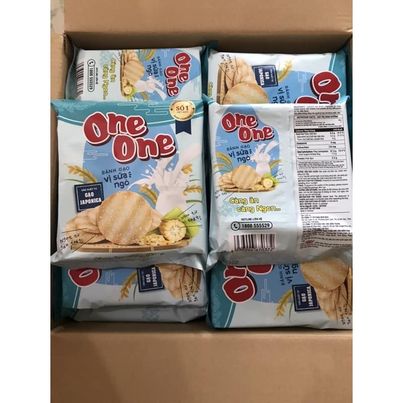 Bánh gạo one one vị sữa ngô