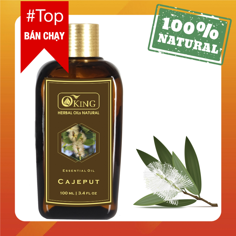 [HCM]Tinh dầu Tràm nguyên chất (Cajeput) 100ml