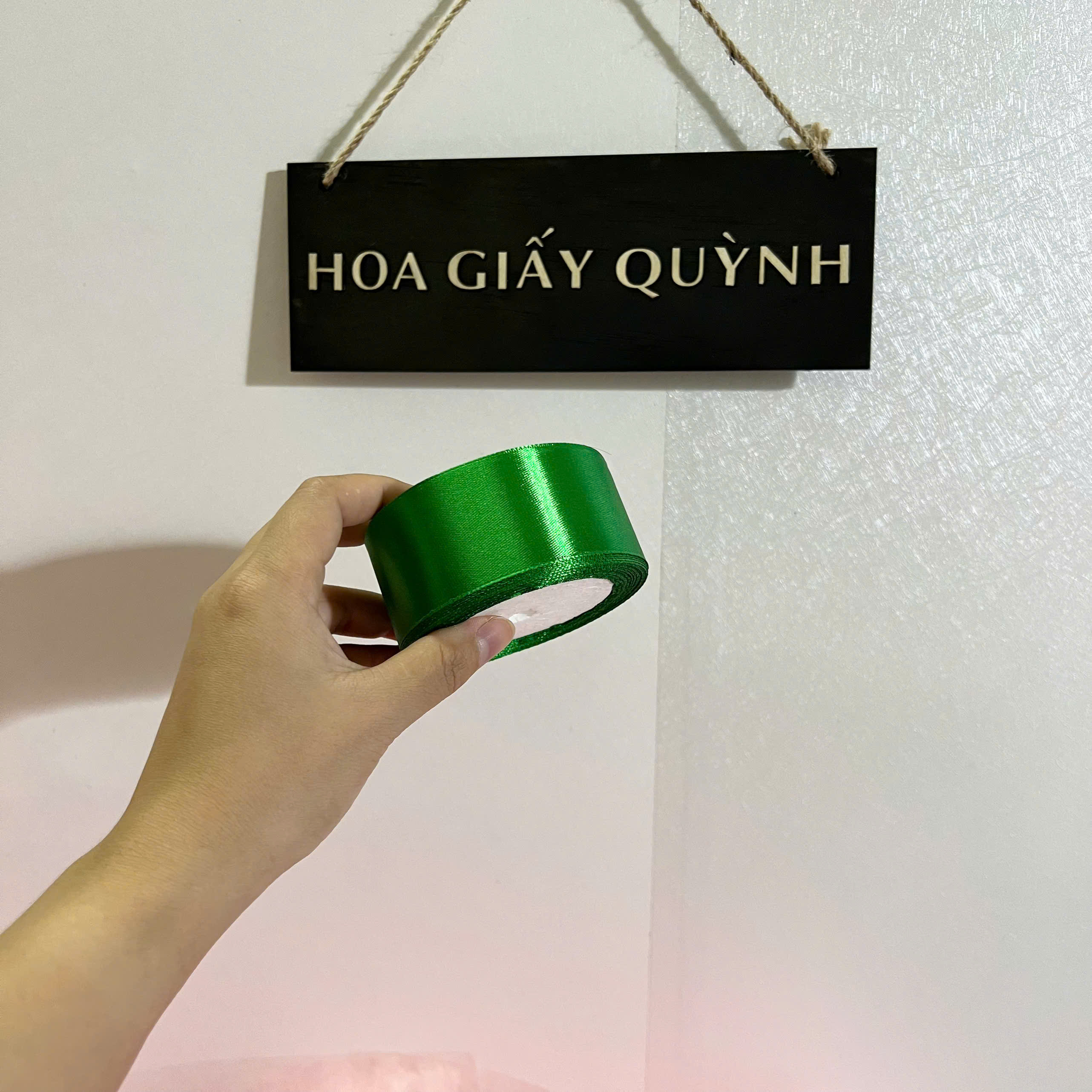 RUY BĂNG LỤA 4cm x 20m