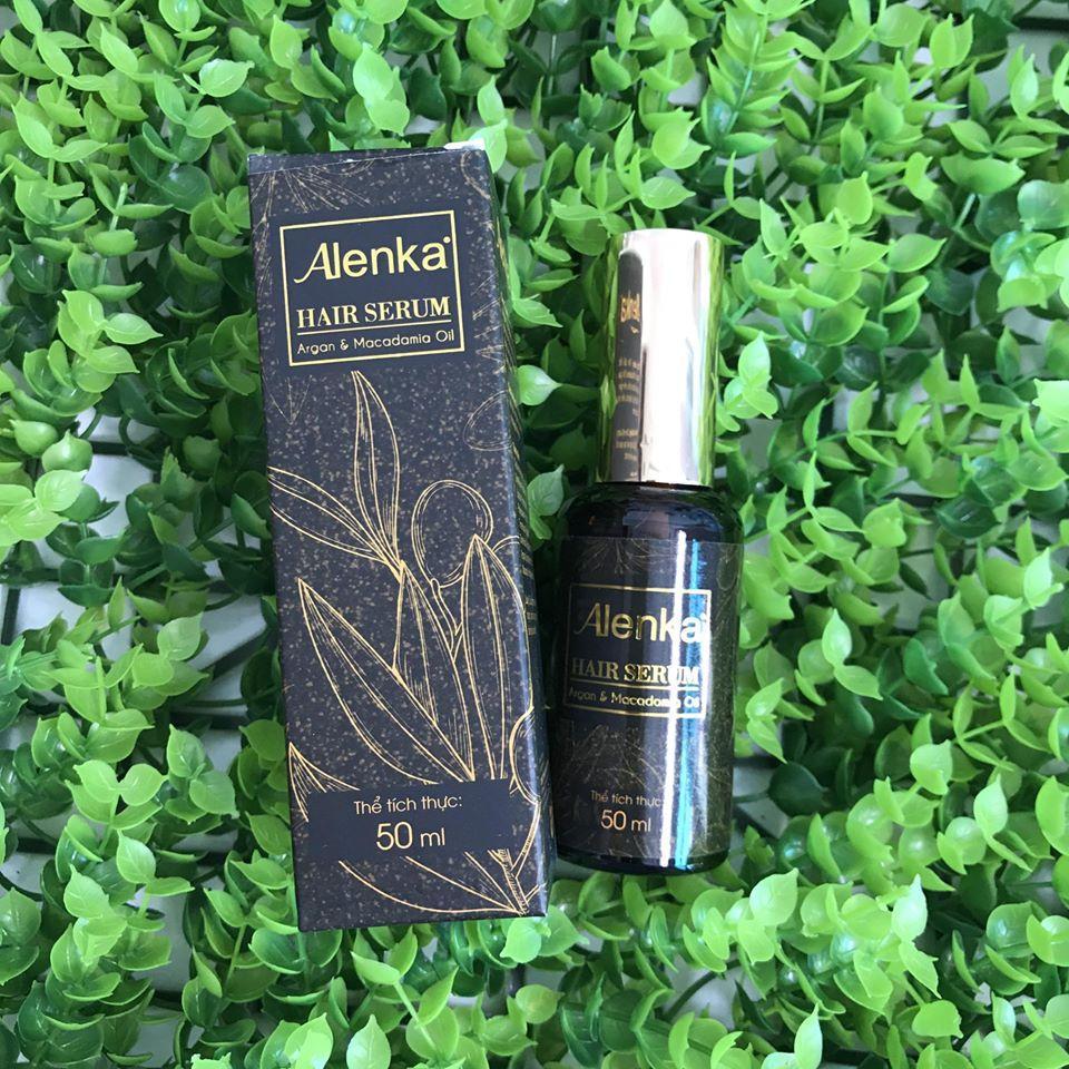 [HCM]Tinh dầu dưỡng tóc giữ nếp tóc uốn alenka hair serum 50ml