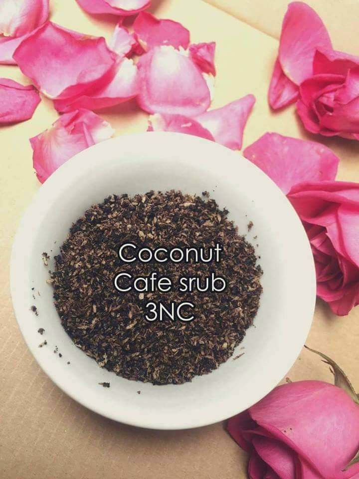 Tẩy tế bào chết body (Cafe dừa Bến Tre)
