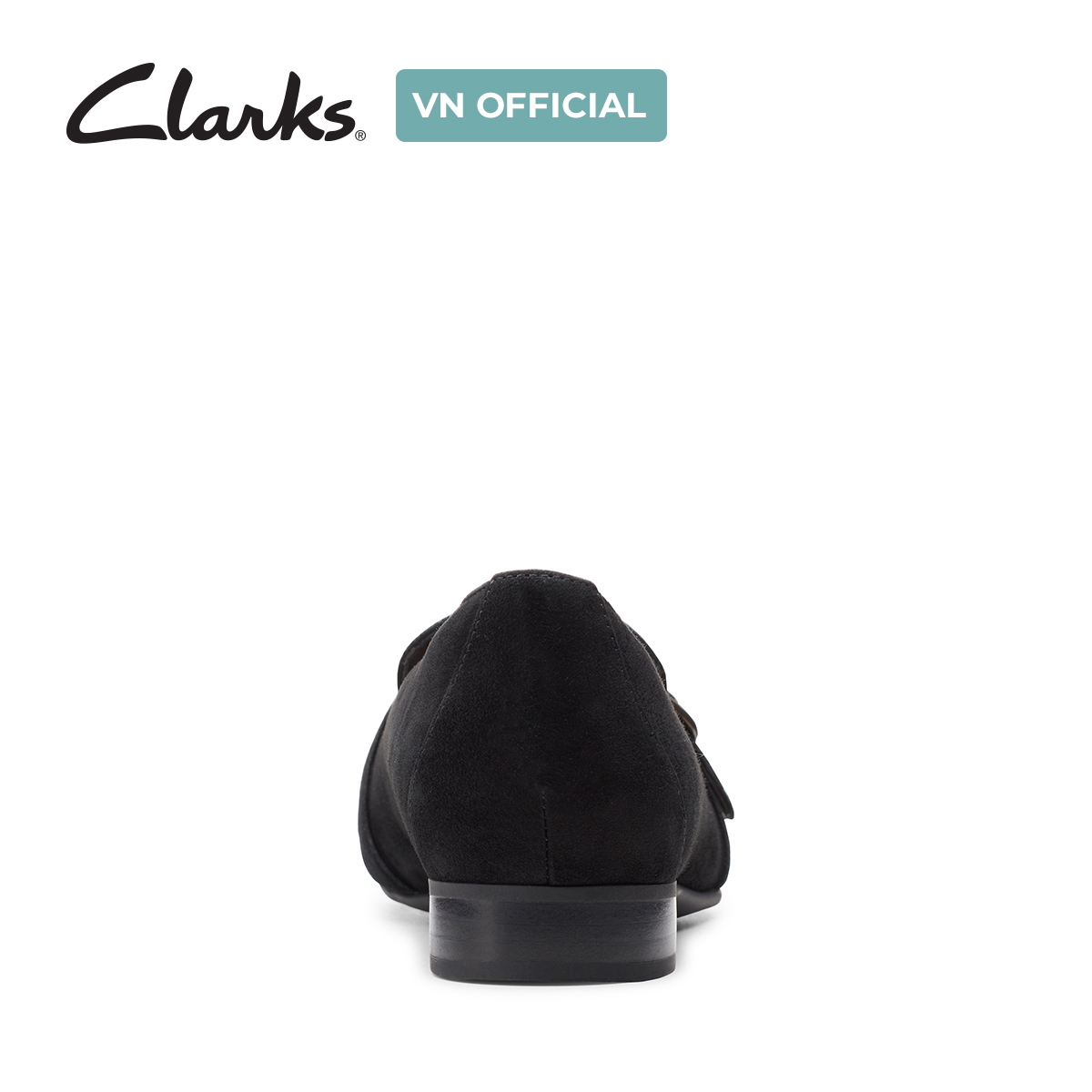 Giày Lười Da Lộn Nữ Clarks - Un Blush Fame