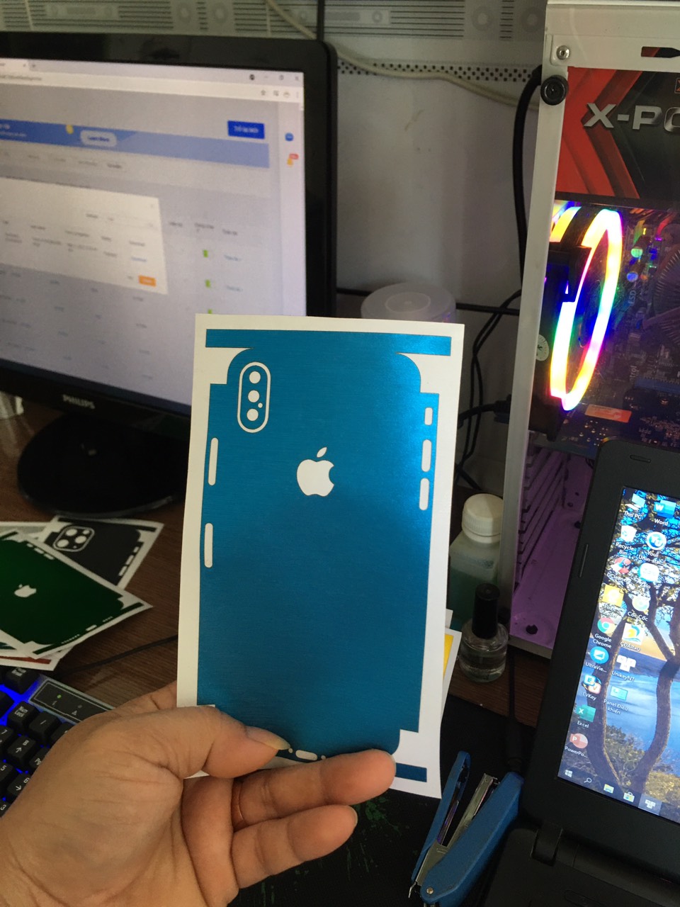 Miếng Dán Skin chống xước Full viền Dòng iphone 6 Đến 12pro max, có đủ mào để lựa chọn