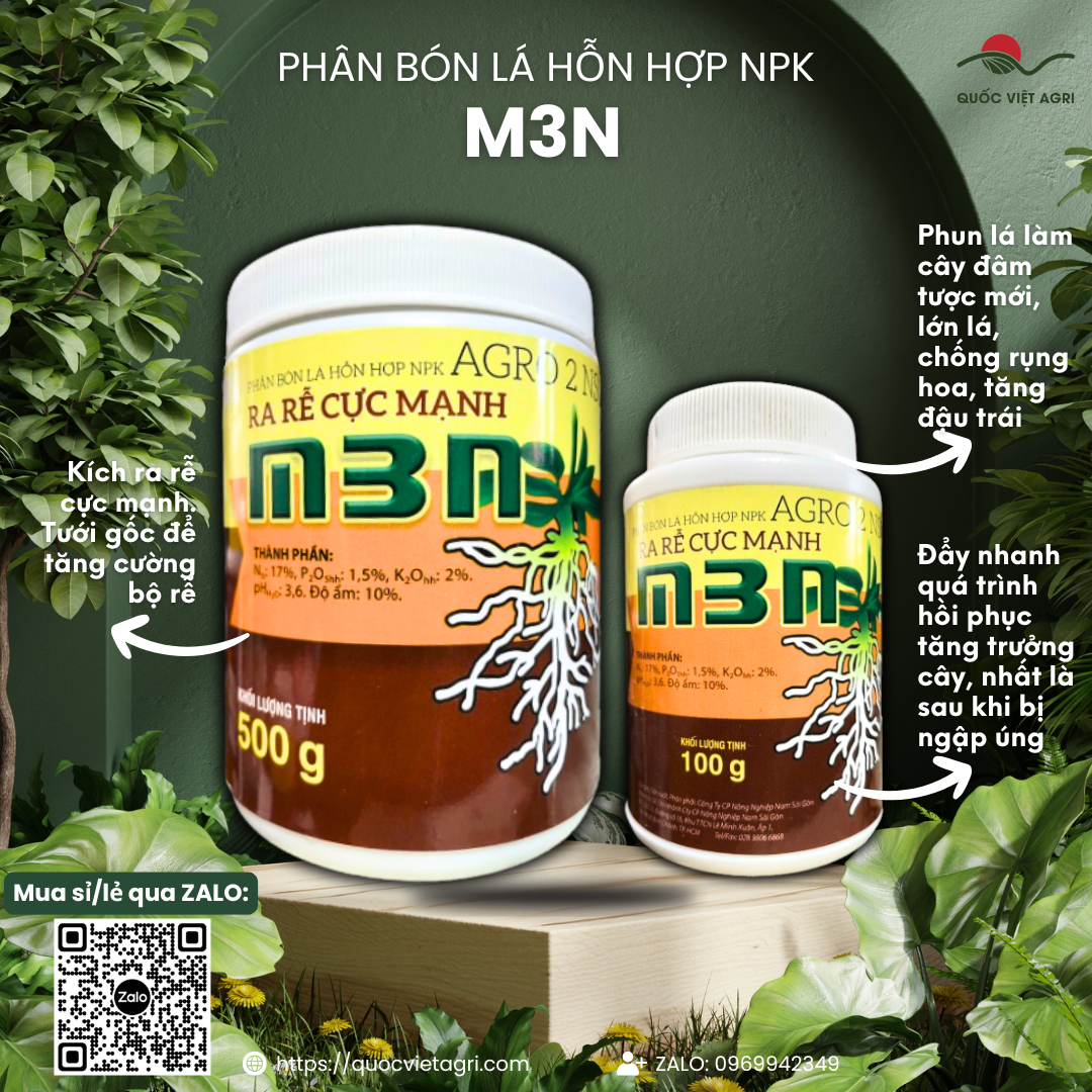 KÍCH THÍCH RA RỄ CỰC MẠNH (100g-500g) - N3M thay thế