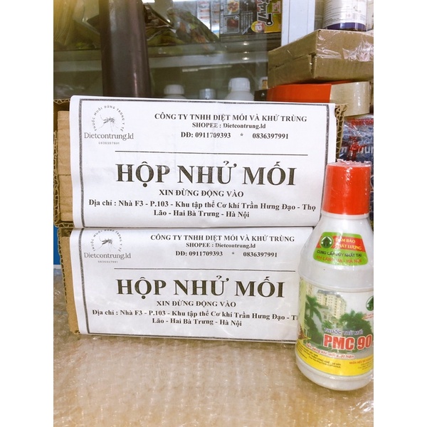 [ COMBO DIỆT MỐI - 2 hộp nhử + 1pmc + 1 dầu mối Sifa ]