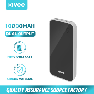 Sạc dự phòng KIVEE 10000Mah, có đèn LED kỹ thuật số, hình thức đơn giản gọn gàng iPhone Huawei Samsung Xiaomi thumbnail