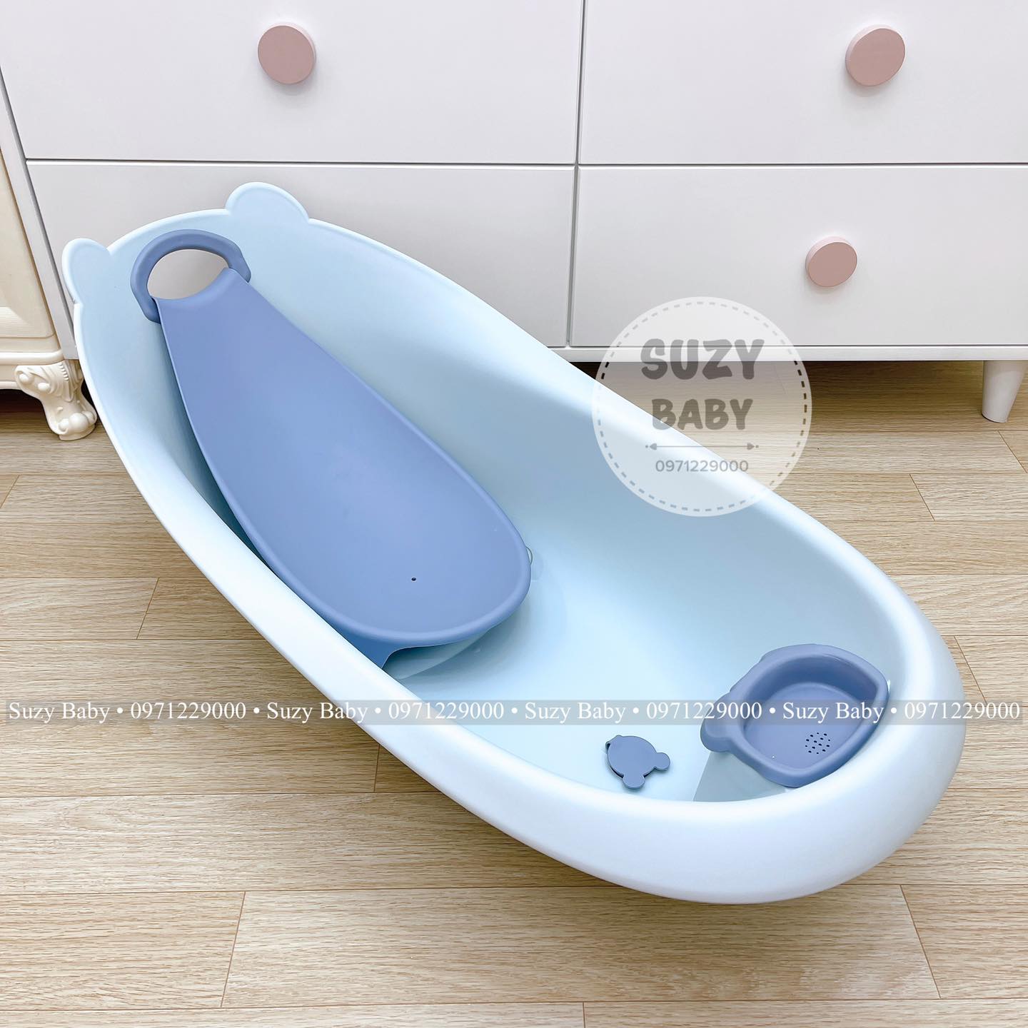 CHẬU TẮM PHI THUYỀN HÌNH GẤU CHO BÉ