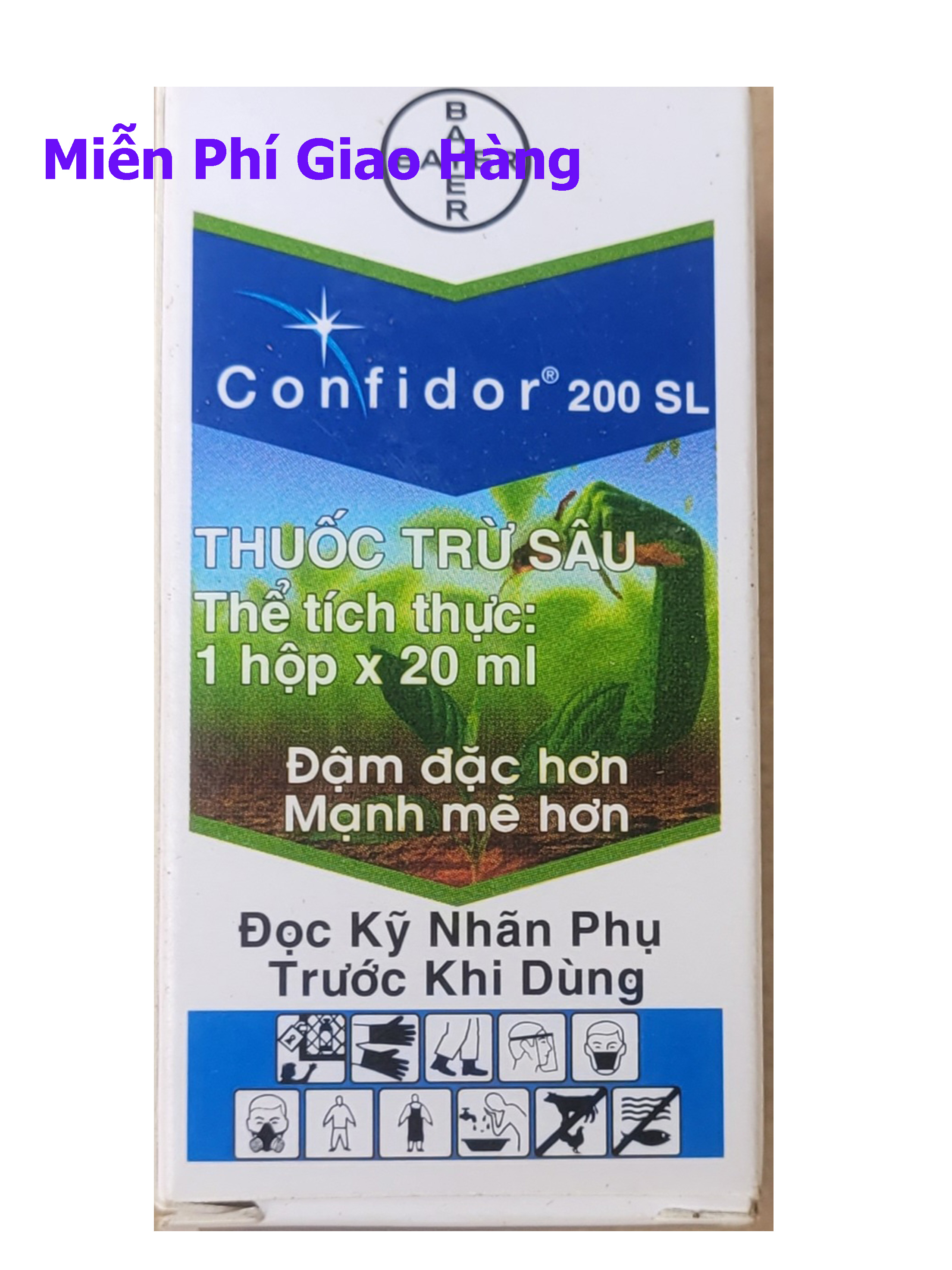 Thuốc trừ bọ trĩ Confidor 200SL 20ml