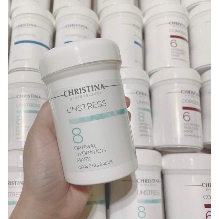 Mặt nạ cấp ẩm phục hồi Unstress số 8 Christina