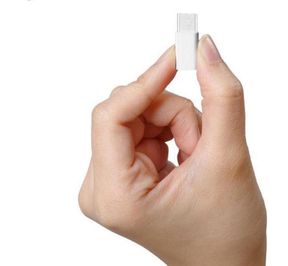 [HCM]Jack chuyển Micro USB sang Type C - USB (Đen)