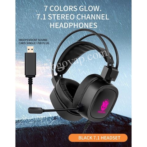 Tai nghe sanny chuyên game kết nối cổng usb 7.1 led -at
