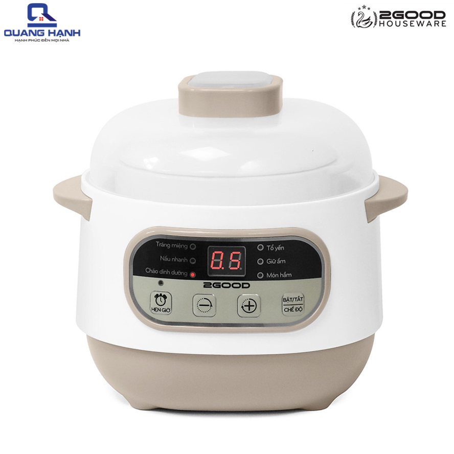 Nồi hầm chậm, chưng yến 2Good A200 - Hãng phân phối