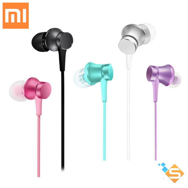 Tai nghe Xiaomi Basic Các Màu (Đen, Bạc, Xanh Dương) - Hàng Digiworld - Bảo hành 6 tháng