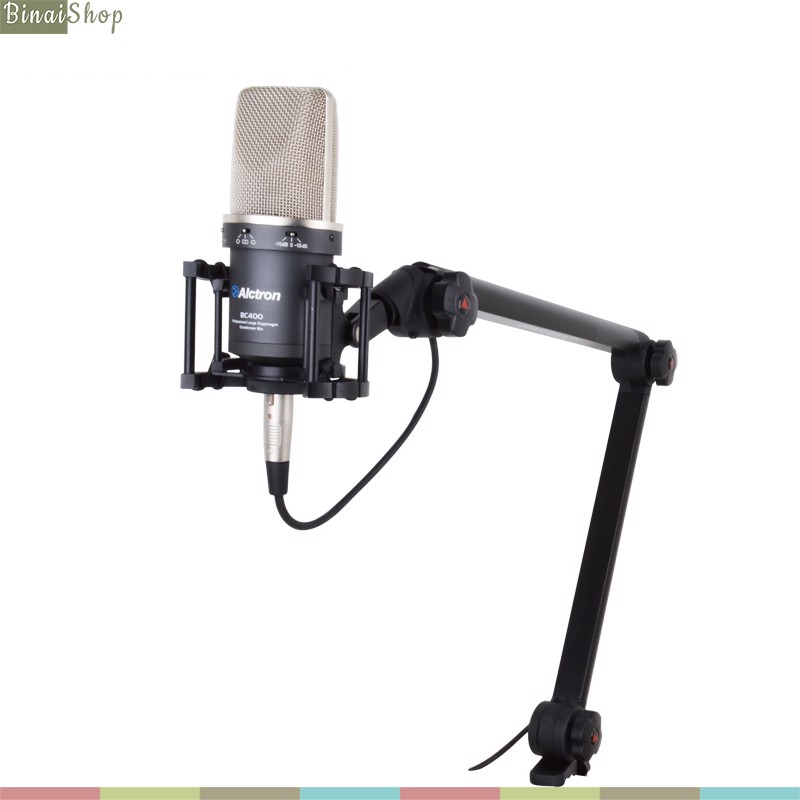 Chân kẹp bàn cho micro condenser Alctron MA614