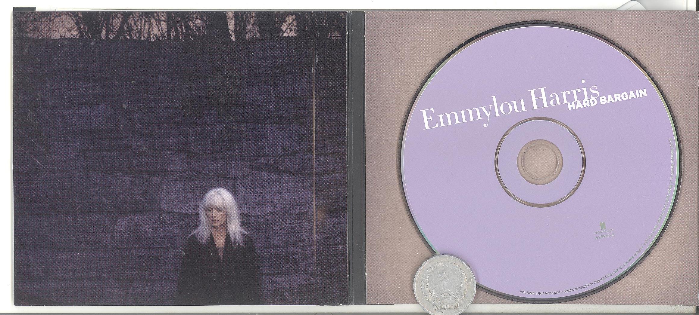 Stereomate - Đĩa nhạc - CD: Emmylou Harris - Hard Bargain