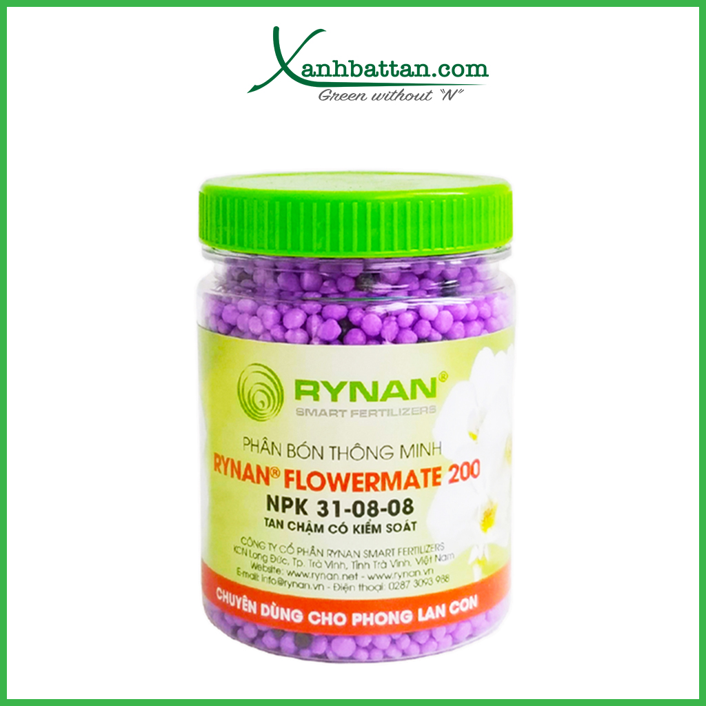 Phân Bón Tan Chậm Cho Lan Rynan Flowermate 200 Dạng Thông Minh