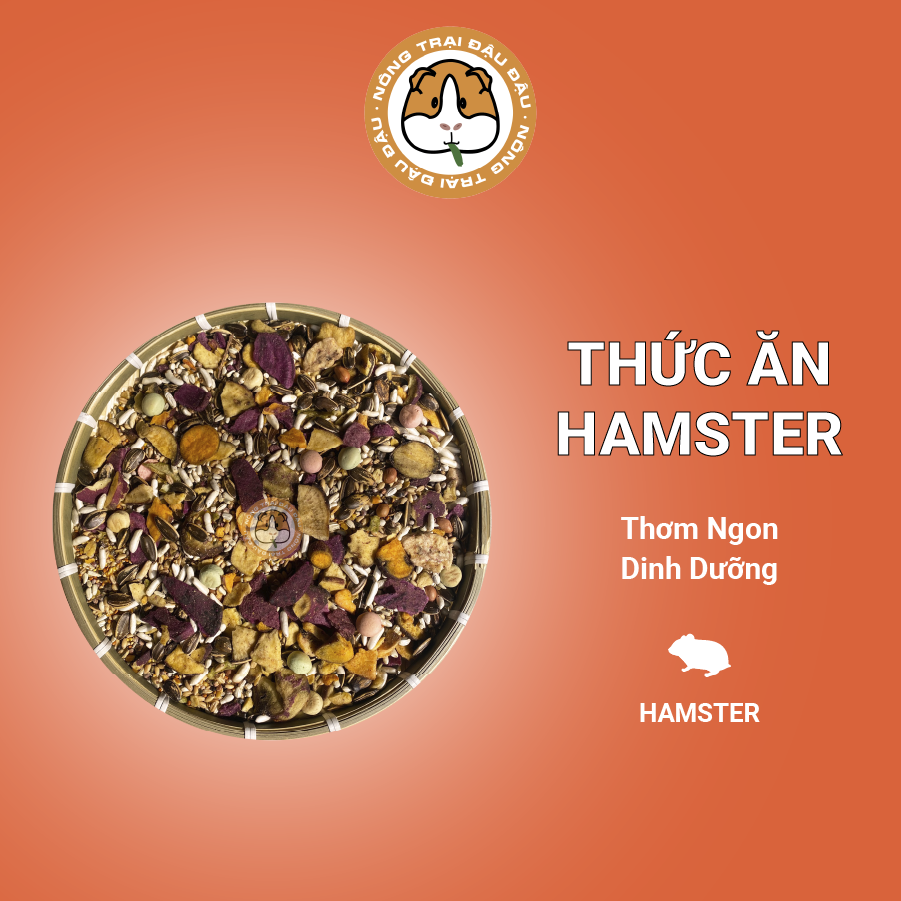 Thức Ăn Hamster Hải Sản Ngũ Cốc Vỗ Béo