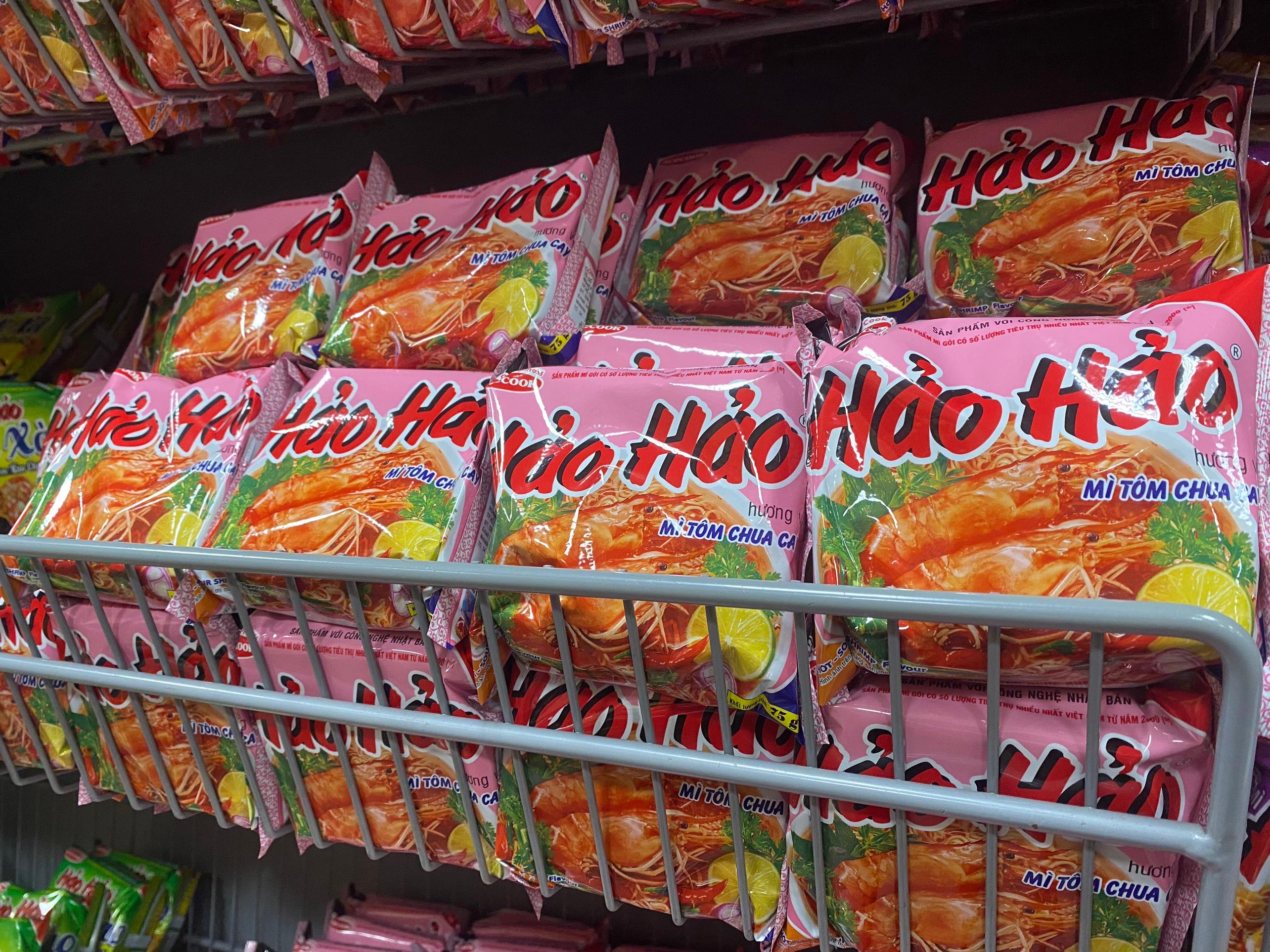 Mì gói Hảo Hảo chua cay ( 1 thùng × 30 Gói )