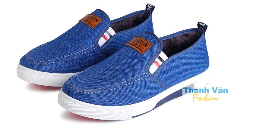 Giày mọi dành cho nam TV020 (xanh), size từ 39 - 44