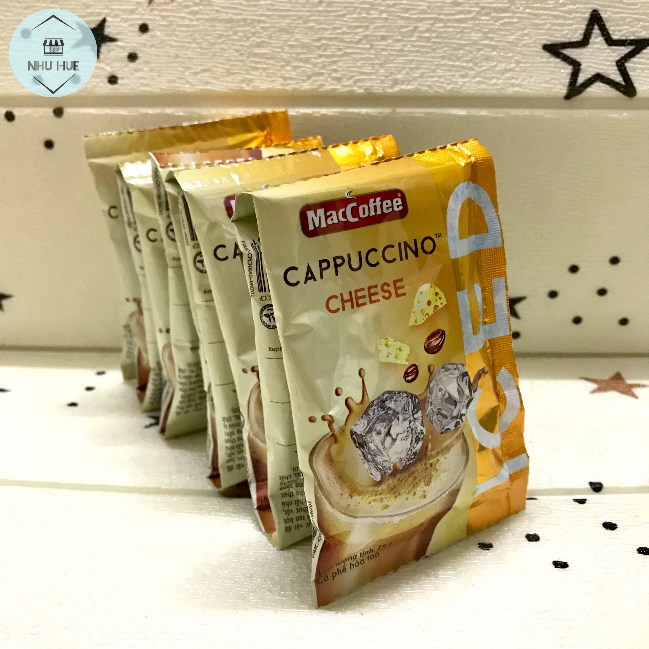 Cà phê MacCoffee Cappuccino (10 gói x 19 g)