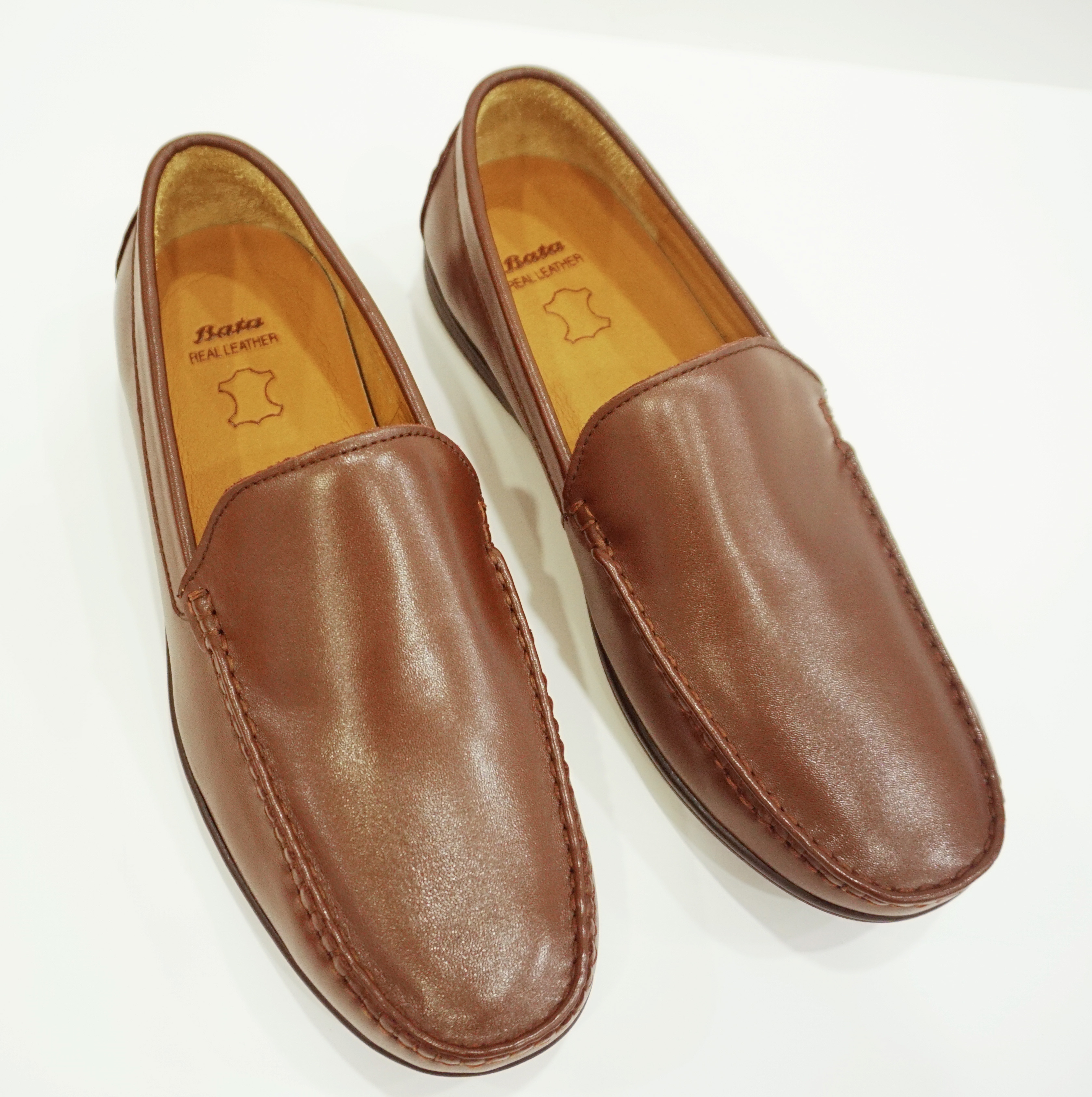 Giày Tây Da Thật Nam Bata 854-4523 - Nâu