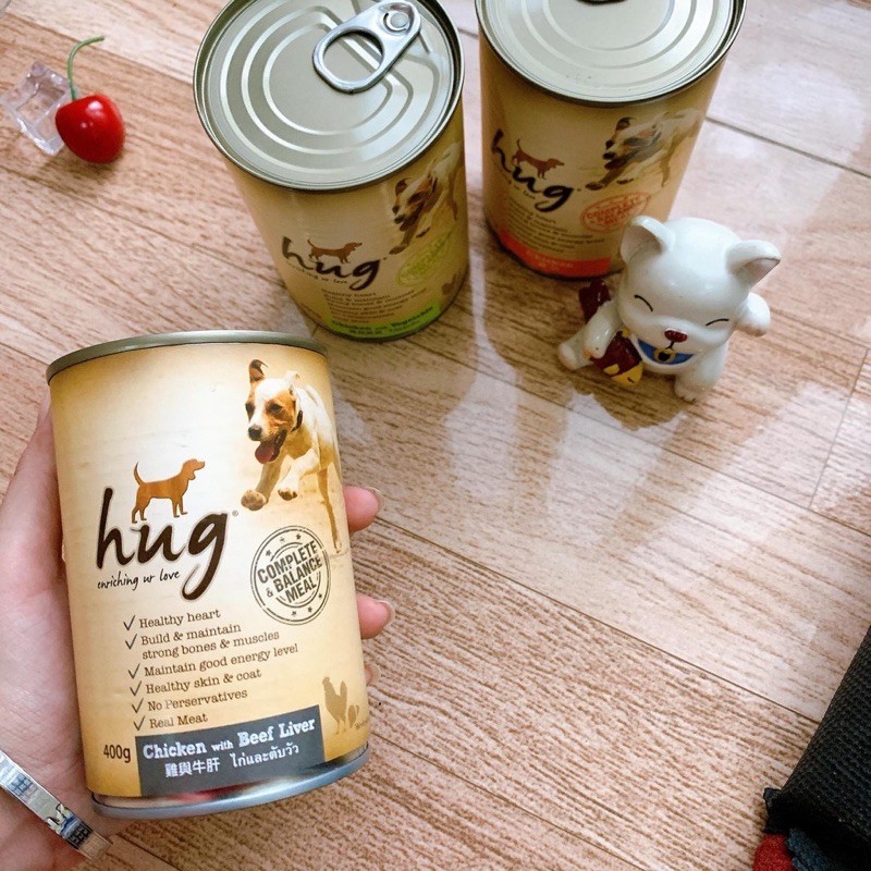Pate dinh dưỡng HUG cho chó lon 400g