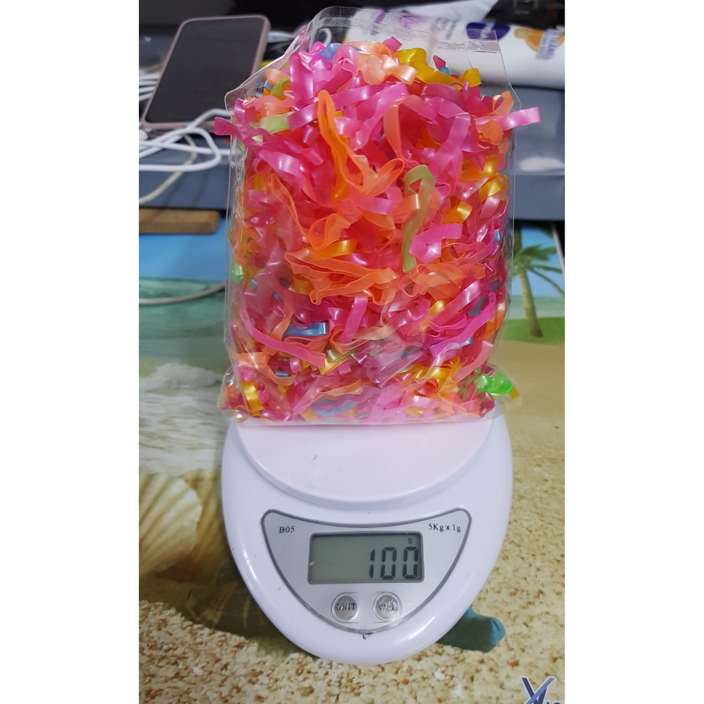 50gr - 100 gr chun buộc tóc dày, to, đẹp