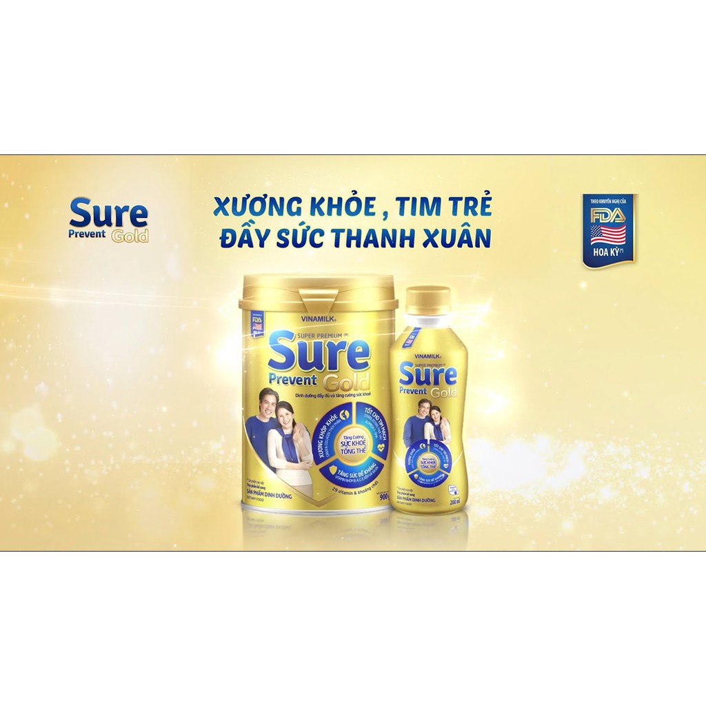 Sữa bột Vinamilk Sure Prevent 900g