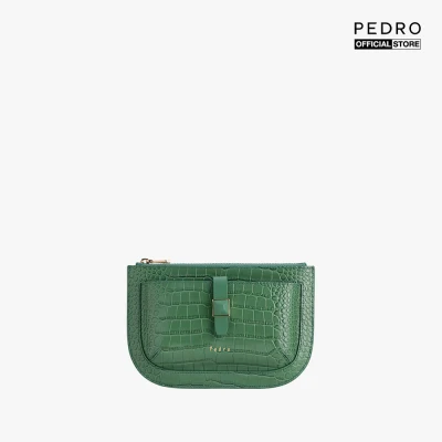 PEDRO - Ví nữ chữ nhật phối thắt lưng Croc Effect Leather PW4-65940021-12