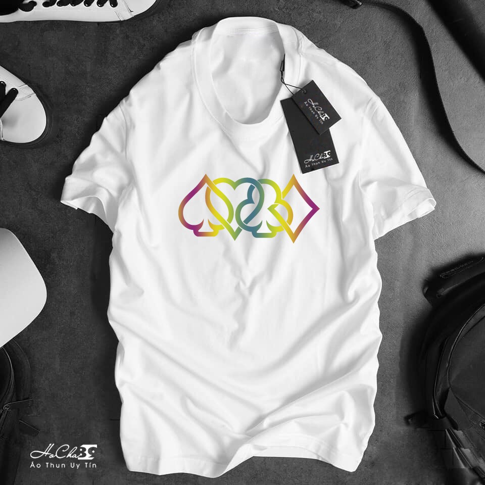 Áo thun cơ rô chuồn bích - thần bài style - vải cotton 4c siêu mềm mịn