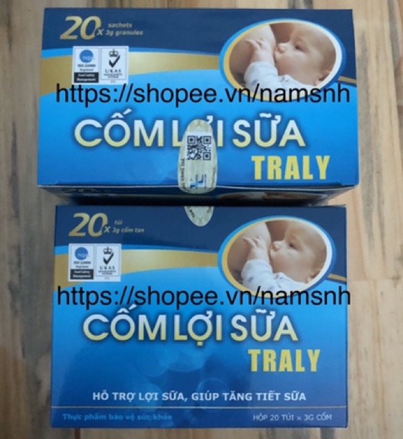 Cốm lợi sữa Traly chính hãng