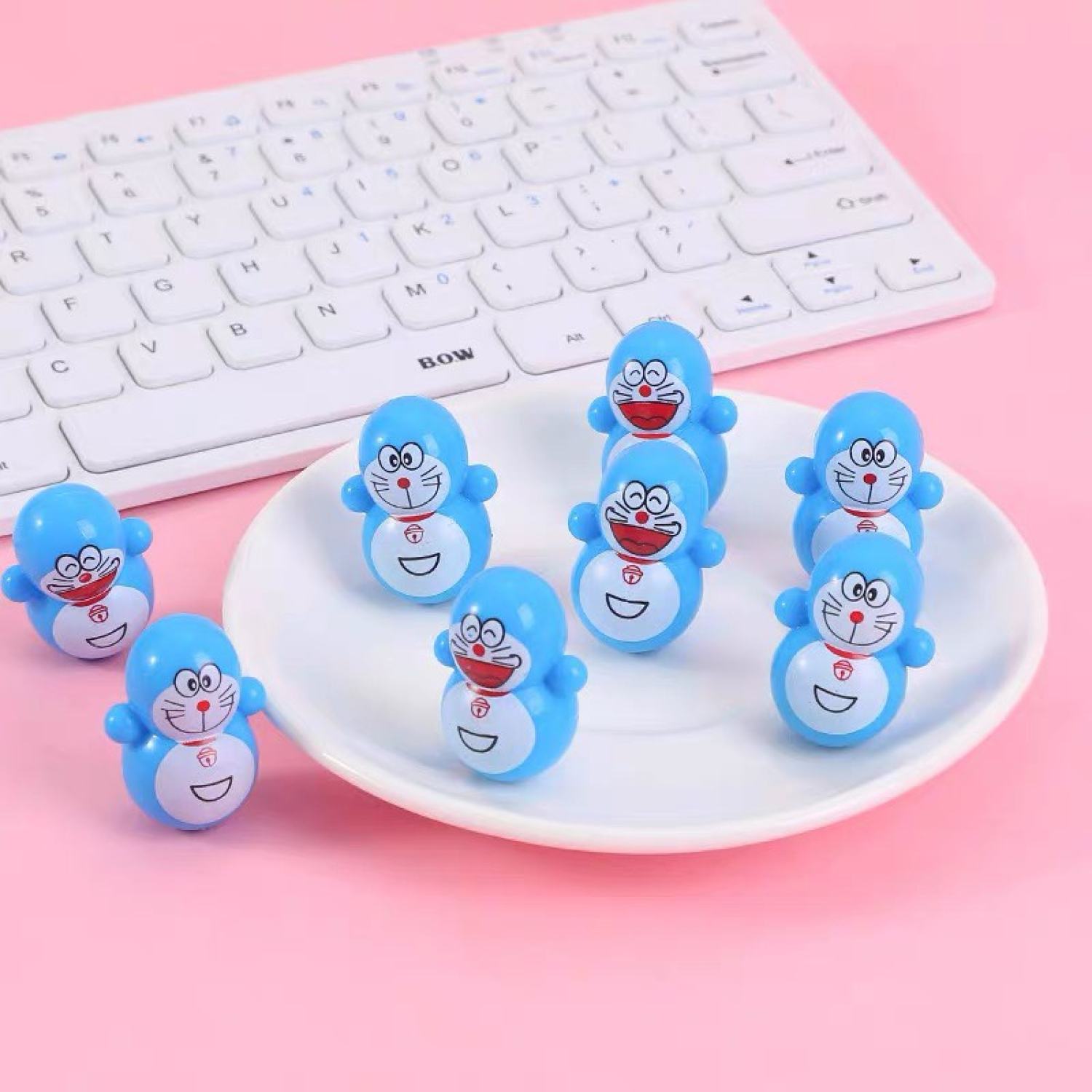 [Đồ chơi khám phá] Lật đật mini hình DOREMON đáng yêu cho bé Master Kids