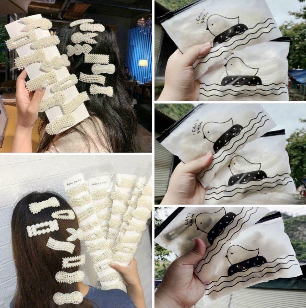 Sét kẹp tóc nữ dễ thương