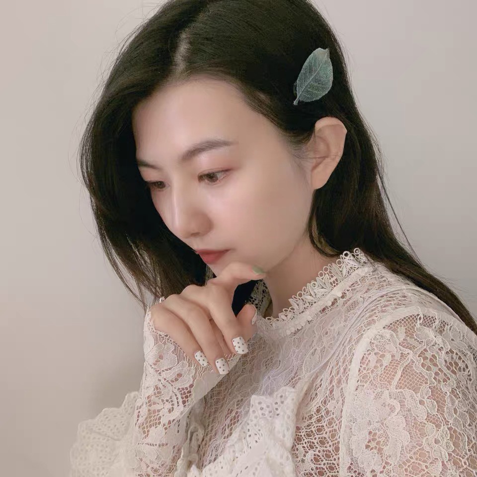 Kẹp Tóc Nữ Hình Chiếc Lá Dễ Thương